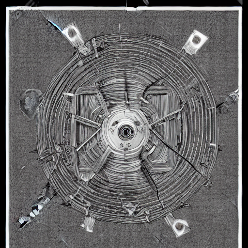 Stable Diffusion prompt: security camera anatomy drawing,...