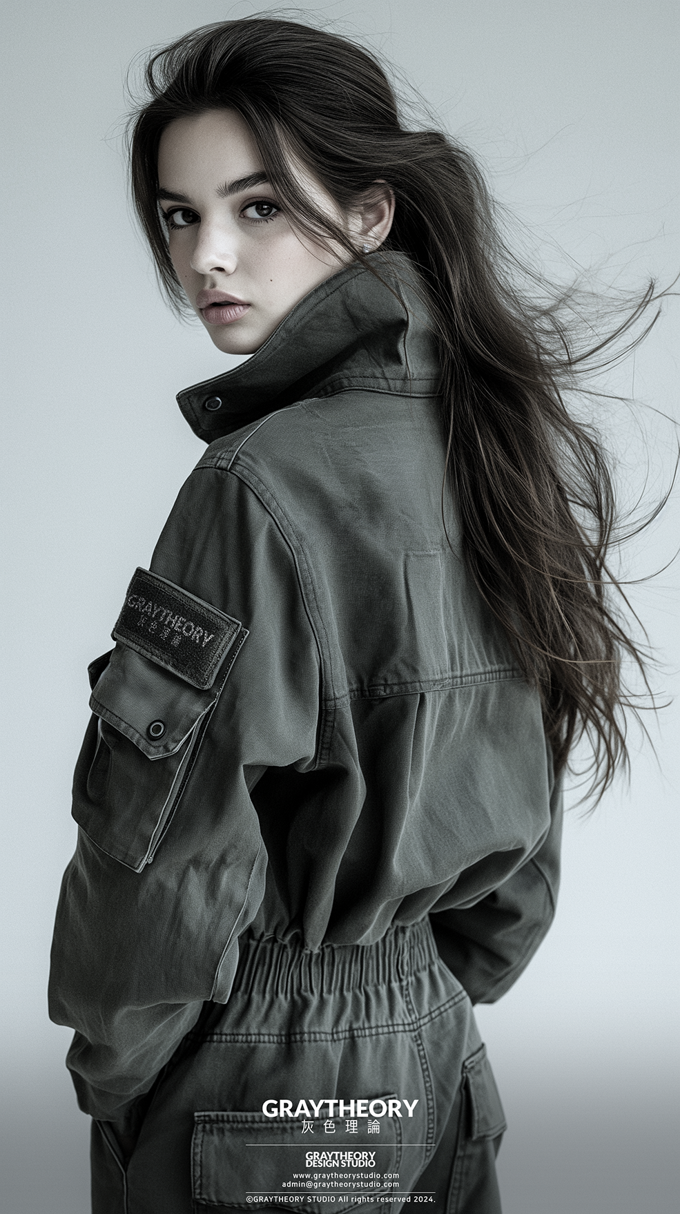 AI generated: Graytheory model (Midjourney - Fashion)