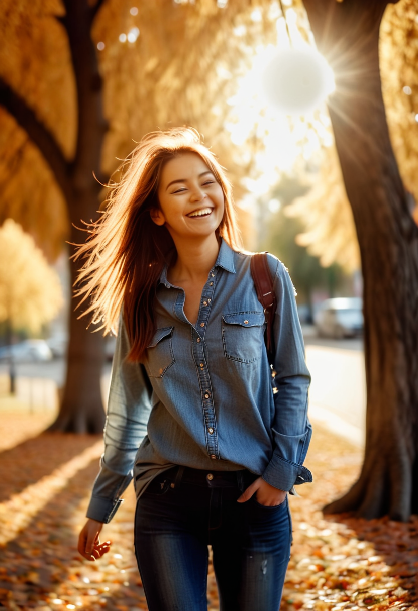 Juggernaut XL prompt: 3/4 shot, photograph of a happy 25 year old woman ... - Juggernaut XL
