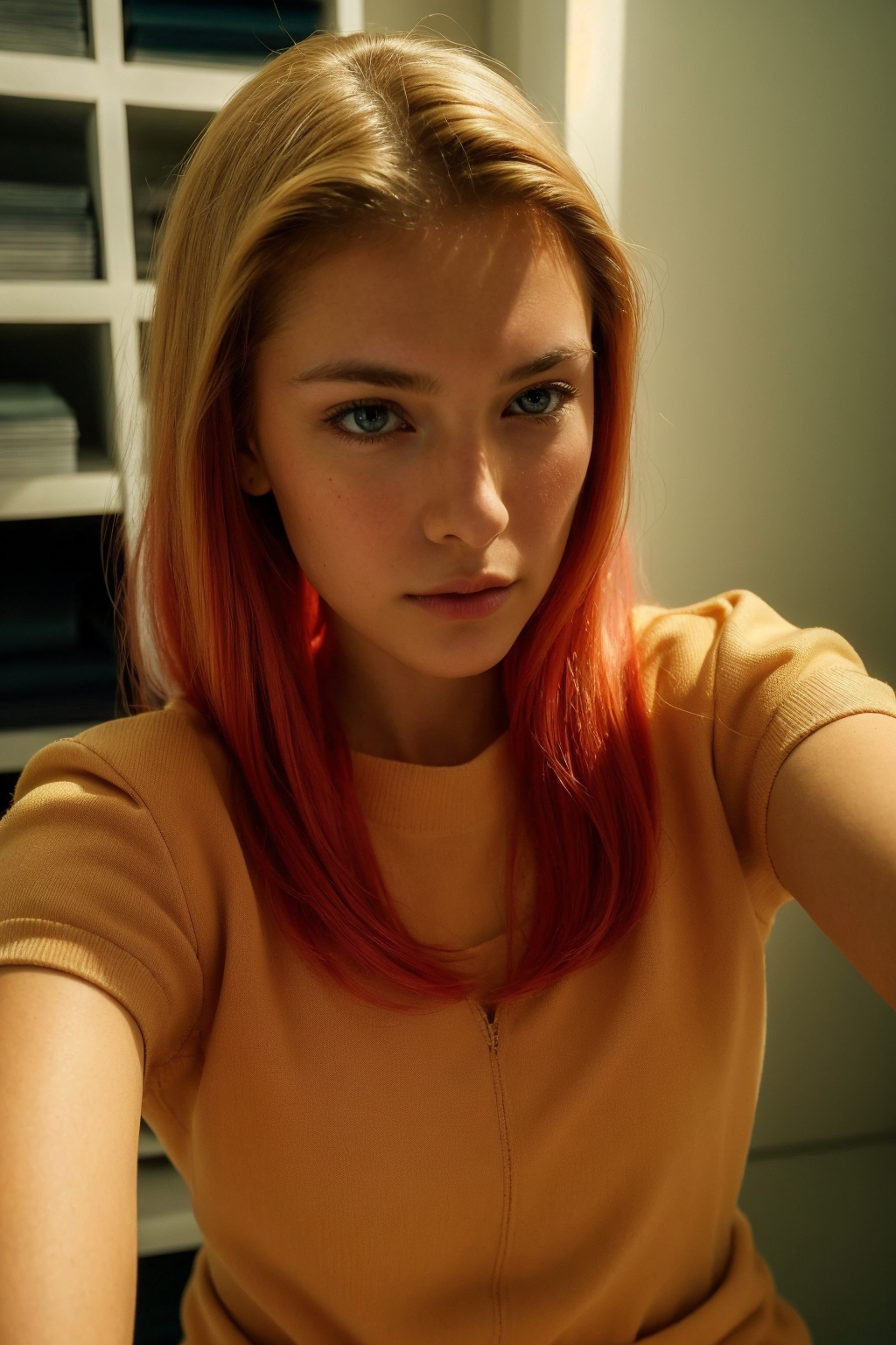 Stable Diffusion prompt: a (selfie:1.2) of a pretty russi...