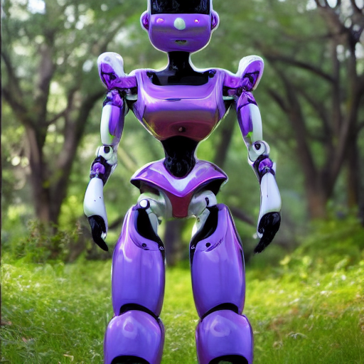 Stable Diffusion prompt: Humanoid robot anime style