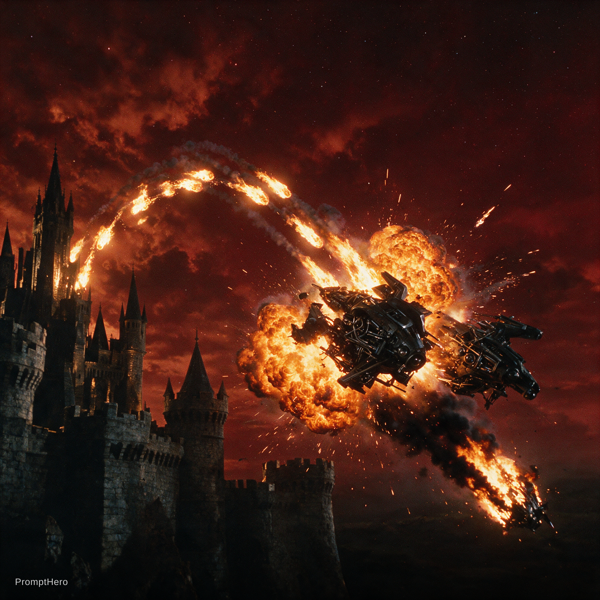 AI generated: Seedream 5 prompt: A dynamic wide cinematic film still capturing a su... (Seedream 5 - Concept Art)