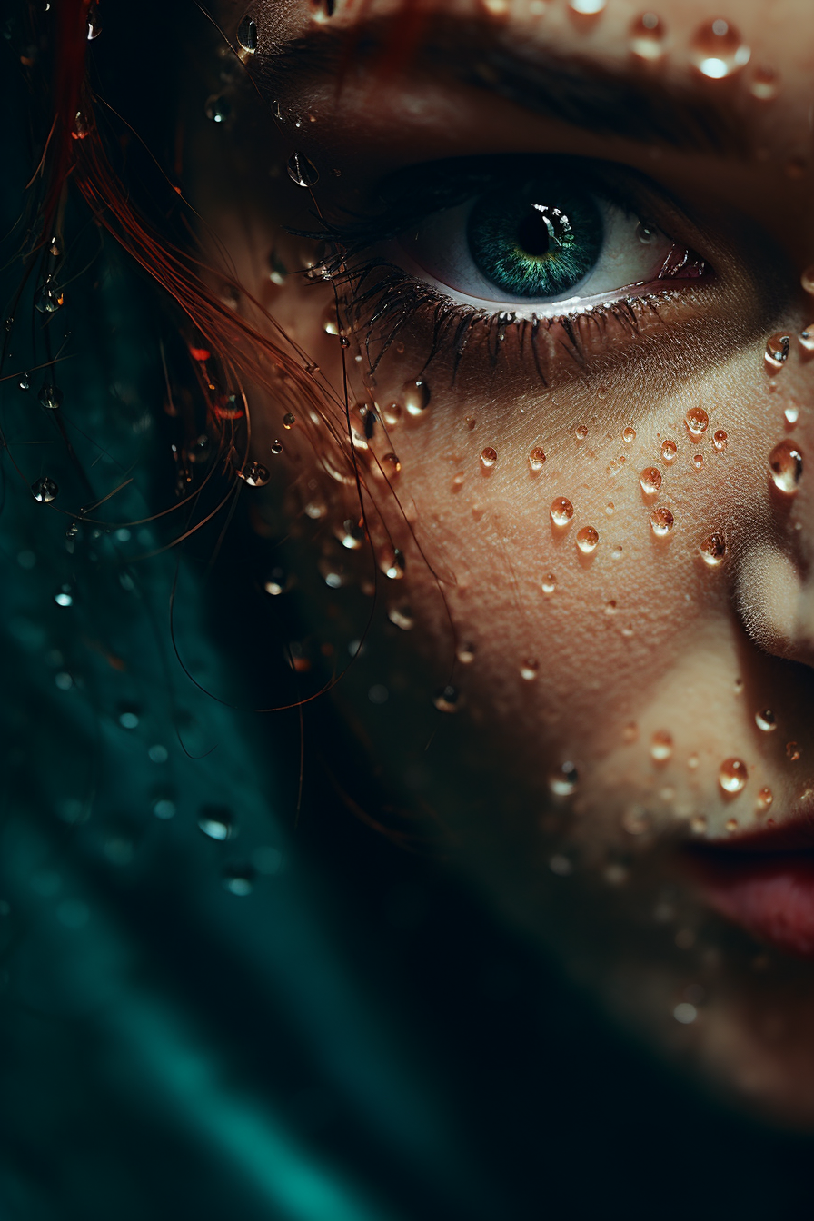 AI generated: I am over you. Then my eyes meet yours o (Midjourney - Portraits)