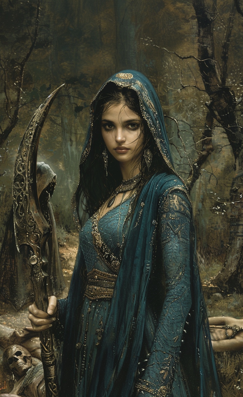 AI generated: Once upon a time in the forest (Midjourney - Portraits)