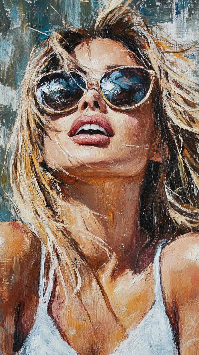 صورة مولدة بالذكاء الاصطناعي: Super Model (نموذج Midjourney - صور شخصية)