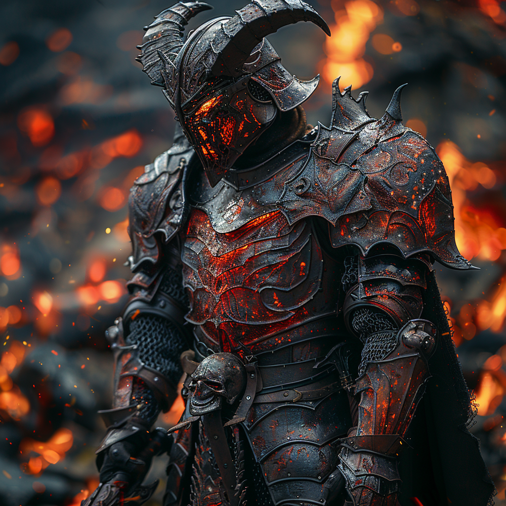 AI generated: Midjourney prompt: full body action shot, a man who is a paladin in h... (Midjourney - Photography)