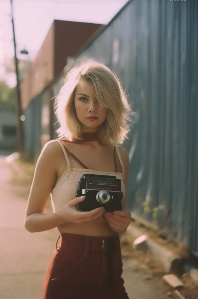 Midjourney prompt: analog photography, grain film, vintage photo, por... - Midjourney