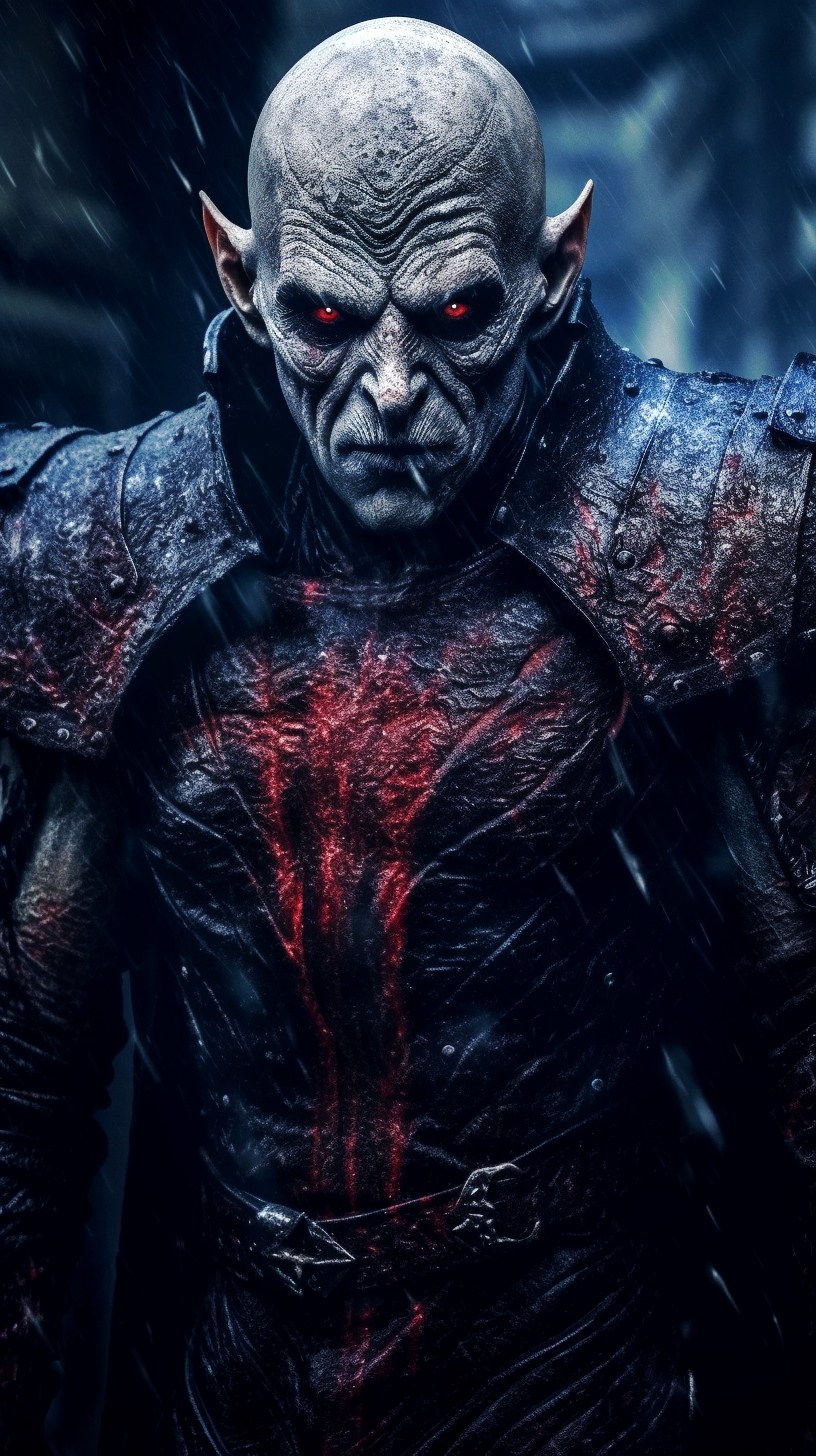 صورة مولدة بالذكاء الاصطناعي: The Strigoi Chronicles: Viktor (نموذج Midjourney - Character Design)