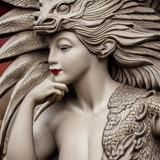 Stable Diffusion prompt: portrait, full body art deco scu...