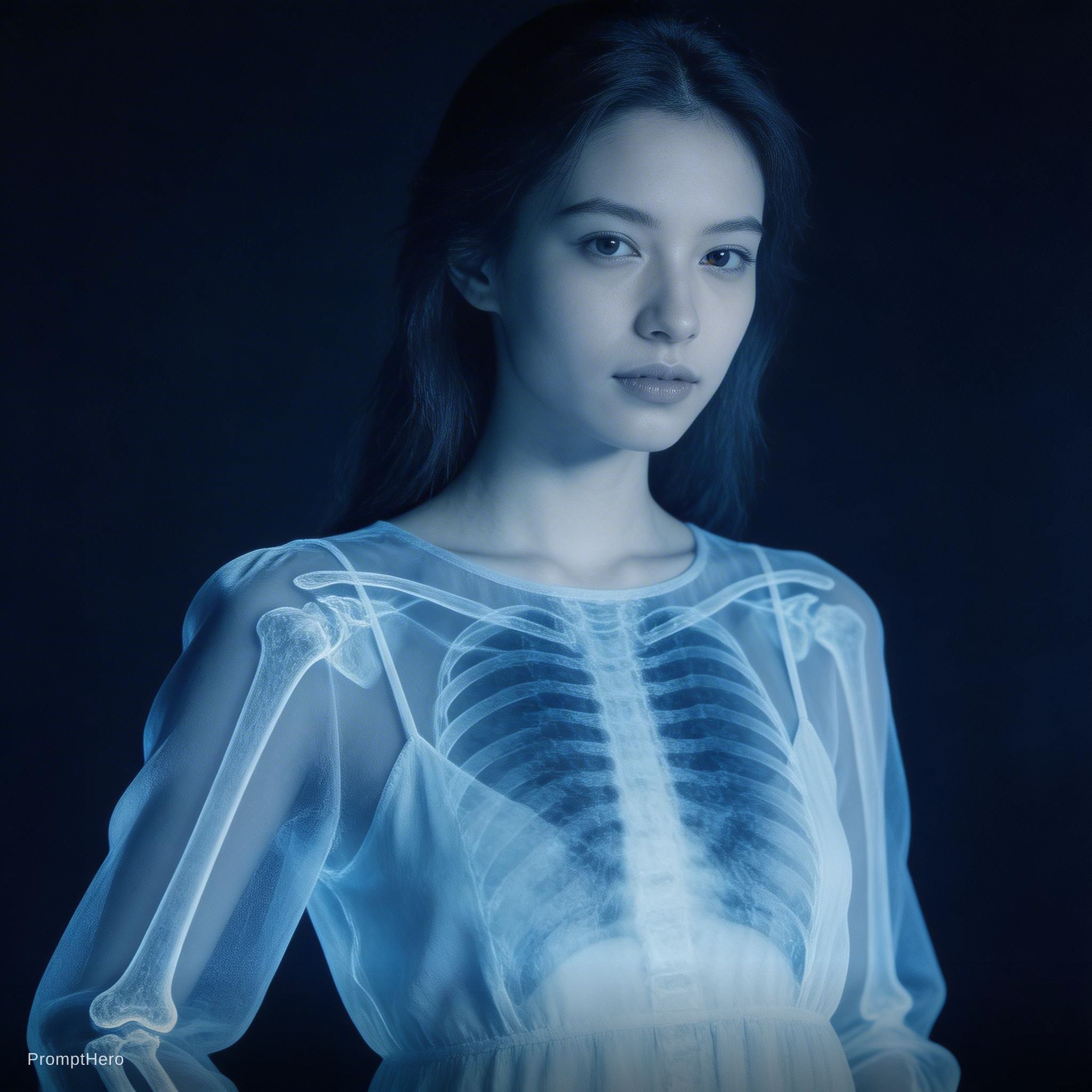 AI generated: Seedream 5 prompt: x ray vision on cloths on beautiful girls (Seedream 5 - Concept Art)