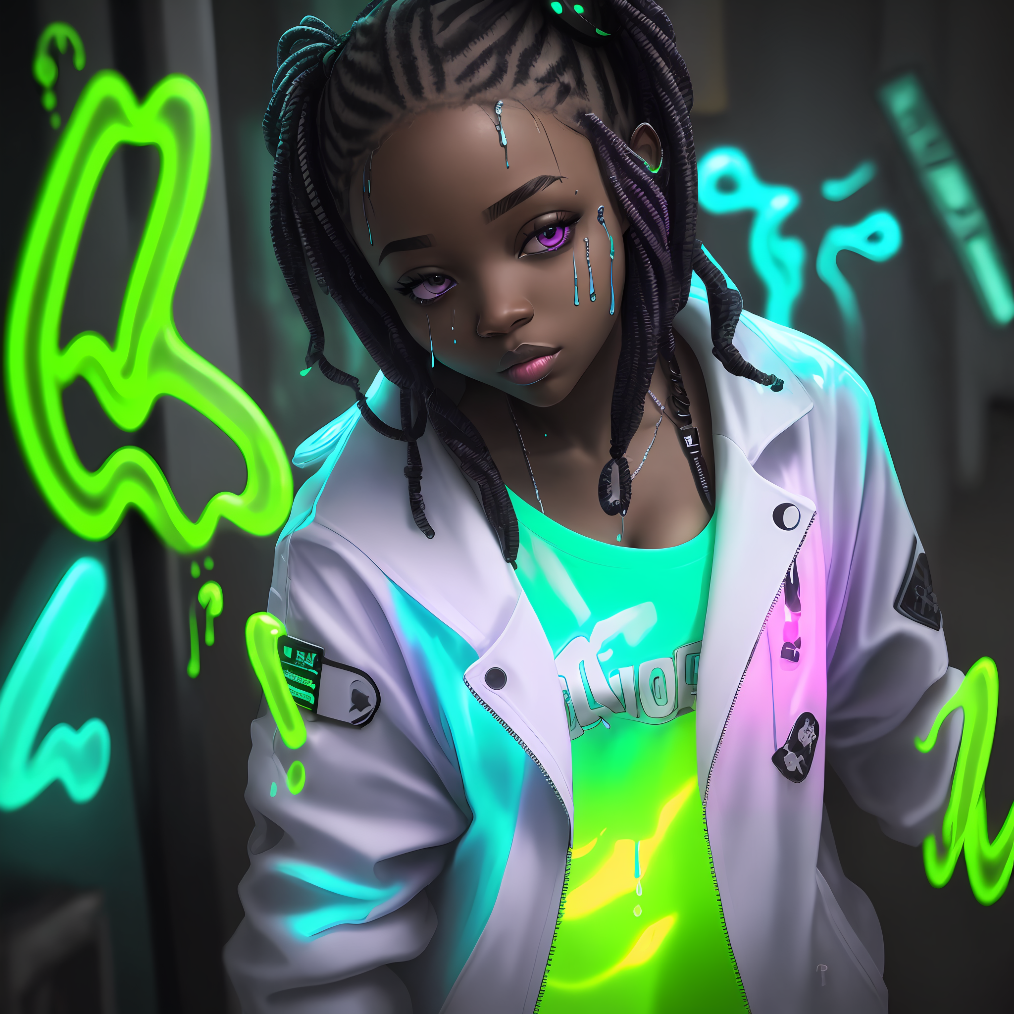 ReV Animated prompt: dark lab forensic scientist ghetto i...