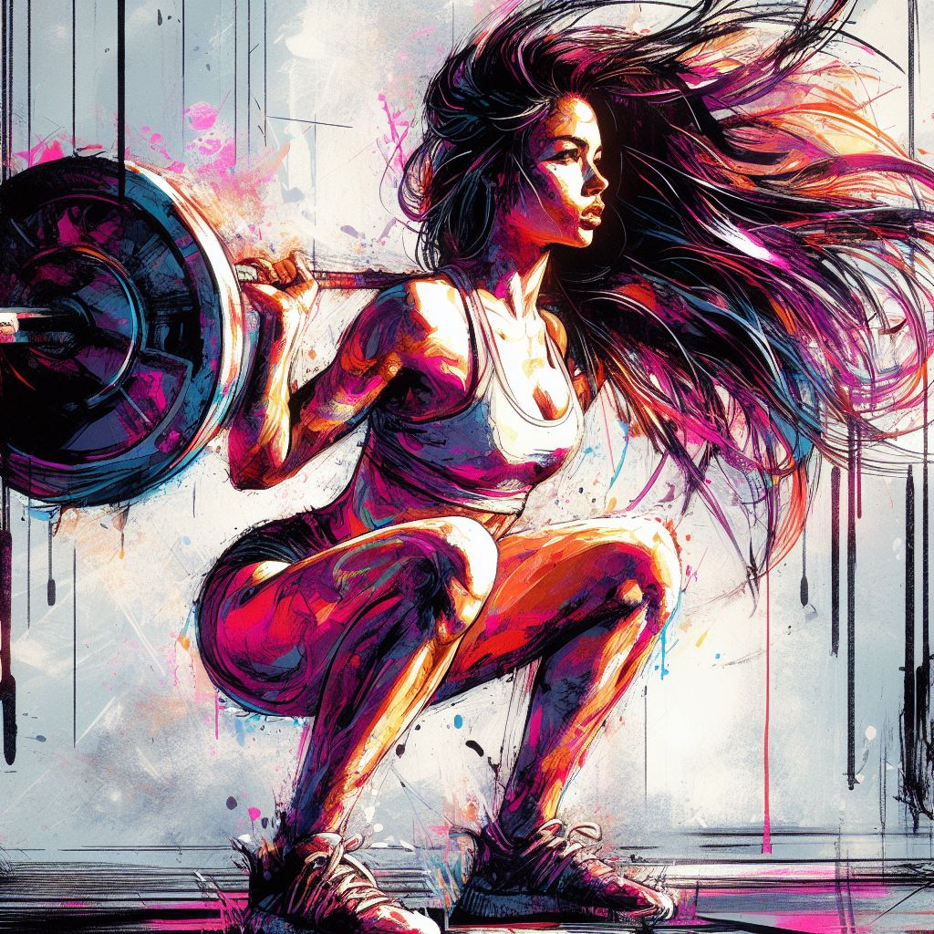 AI generated: Squats squats (DALL·E - Concept Art)