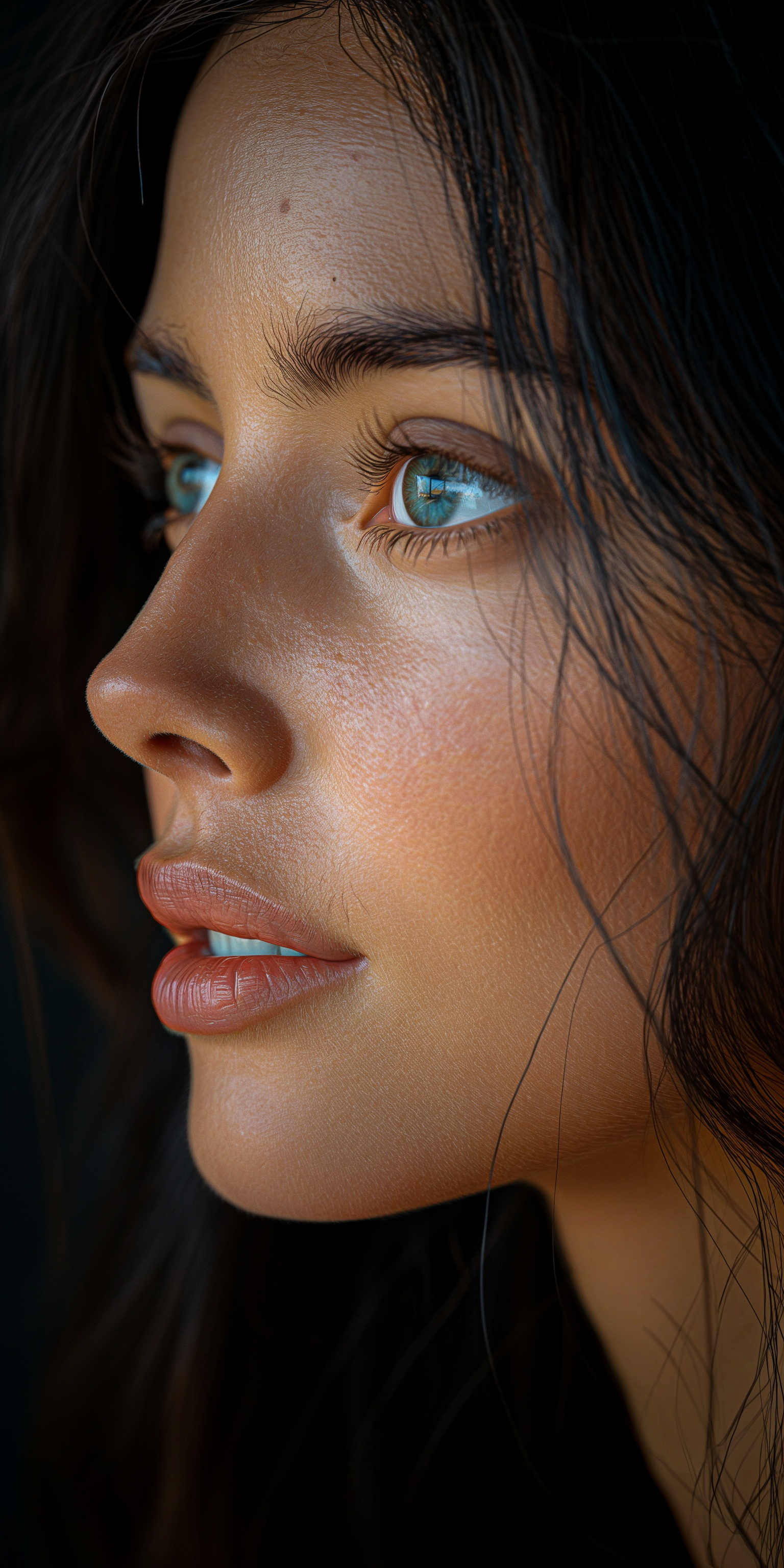 AI generated: Midjourney prompt: hyper-realistic photograph, woman, a slight smile,... (Midjourney - Photography)