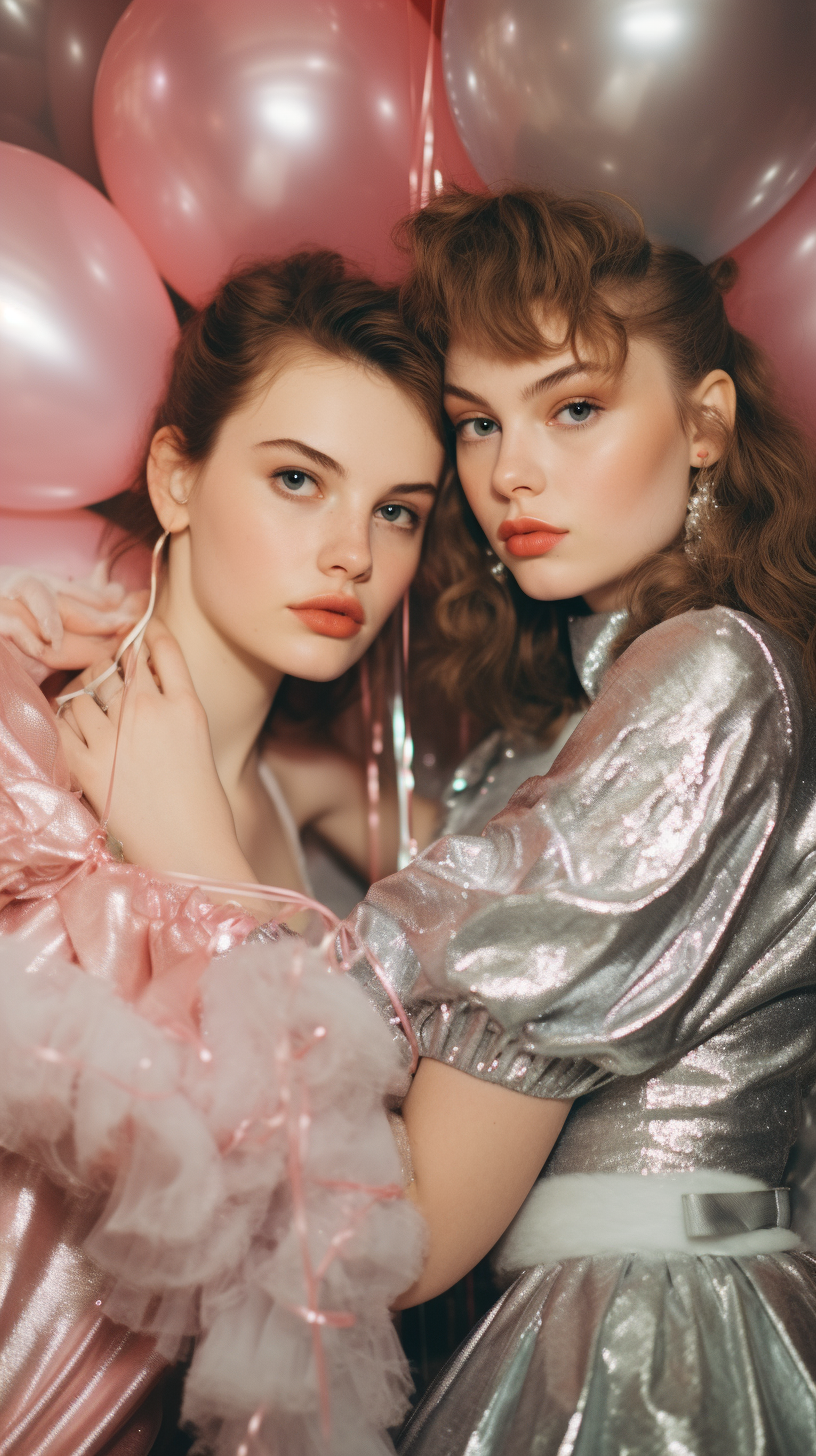 Midjourney prompt: disposable photography of woman fashion models wea... - Midjourney