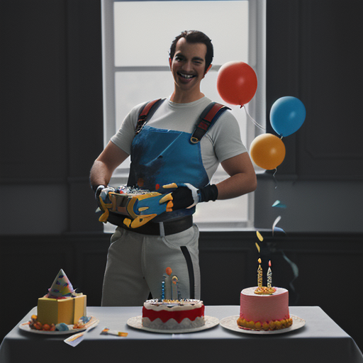 majicMIX realistic prompt: Developer looking like super m...