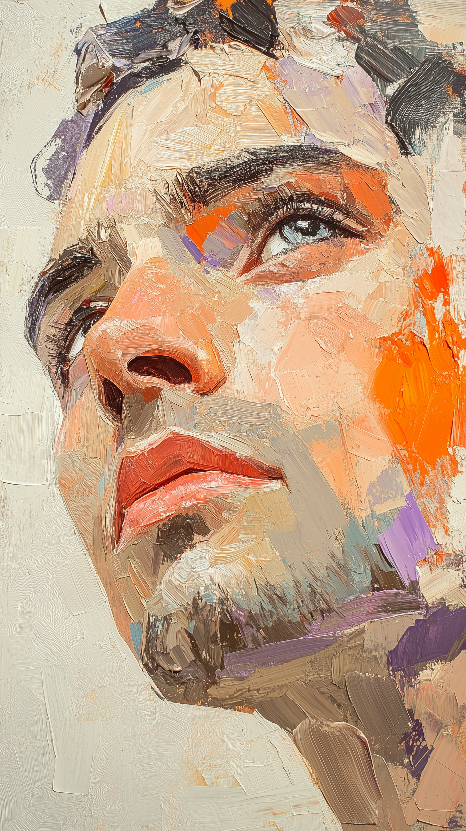 AI generated: Portrait painting (Midjourney - Portraits)