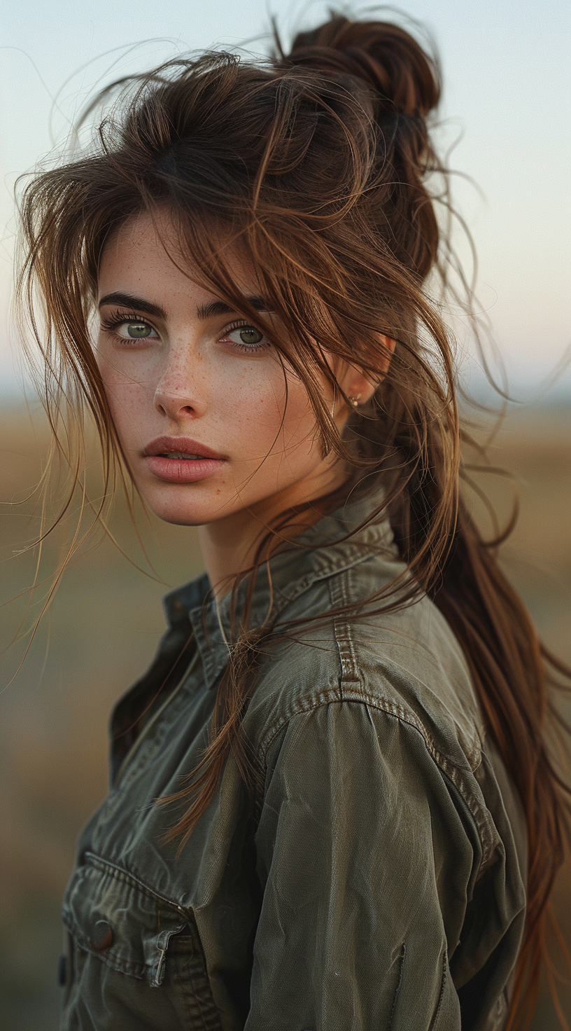 AI generated: Midjourney prompt: fashion magazine cover photo of a beautiful woman ... (Midjourney - Photography)