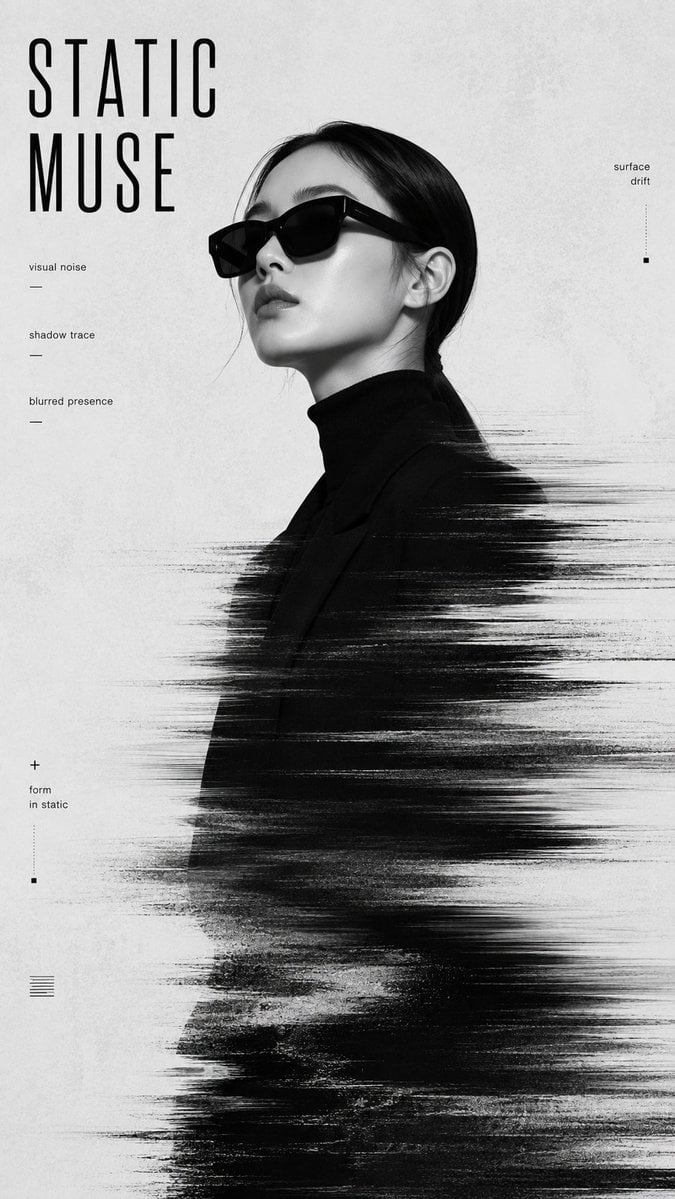 AI generated: FLUX prompt: Create a 9:16 high-end experimental identity portr... (FLUX - Fashion)