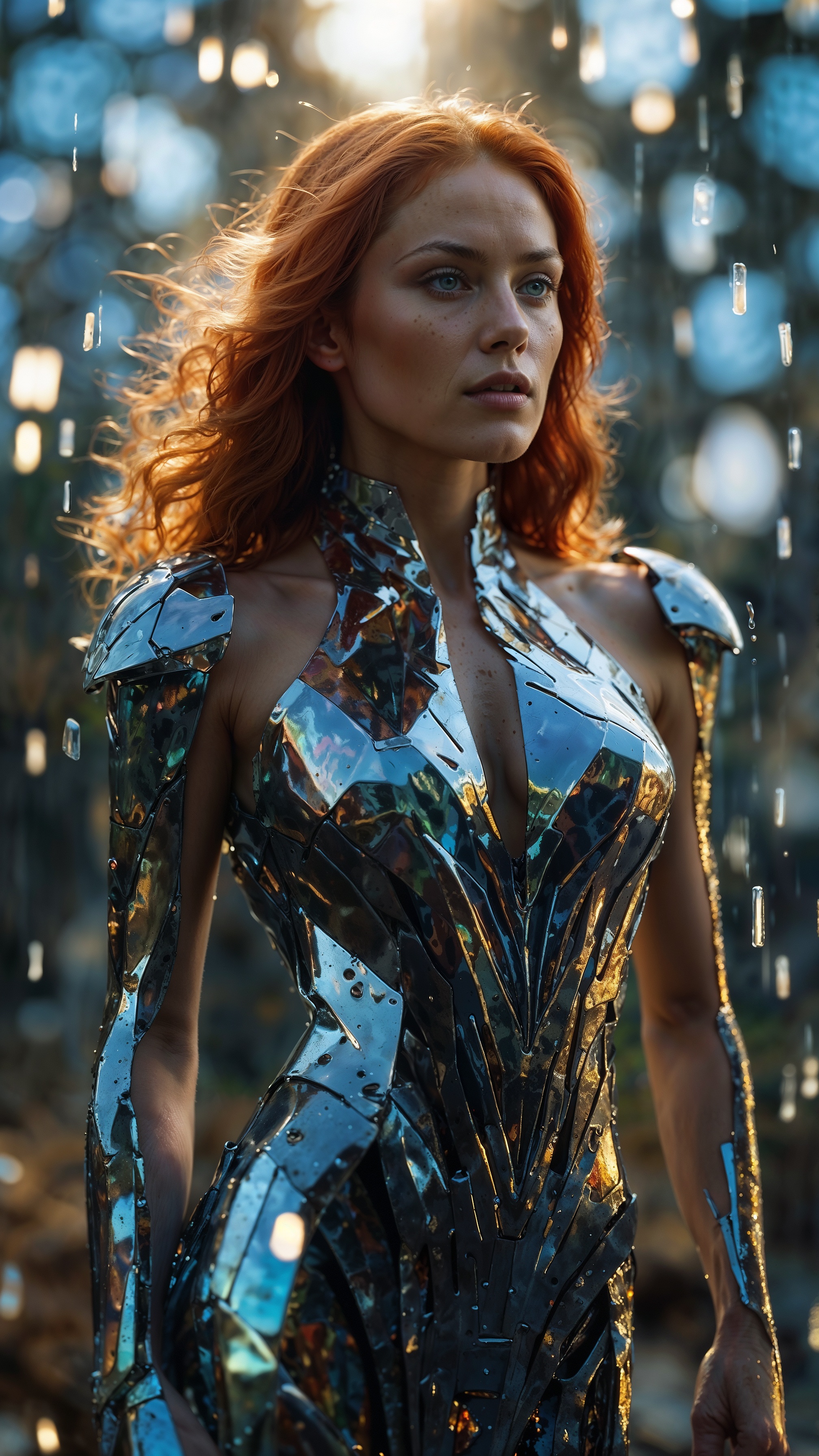 AI generated: Broken Glass Fashion (Stable Diffusion - Fashion)