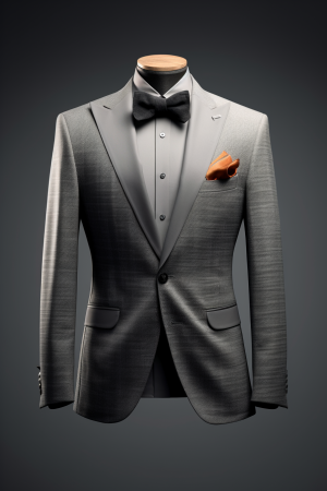 AI generated: Midjourney prompt: Front view of a blazer, tailored fashion design, f... (Midjourney - Fashion)