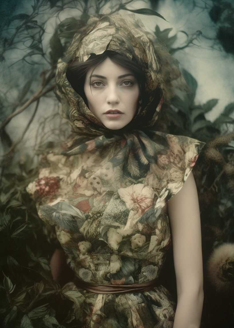 Midjourney prompt: kodak portra 4 0 0, wetplate, photo of a surreal a... - Midjourney