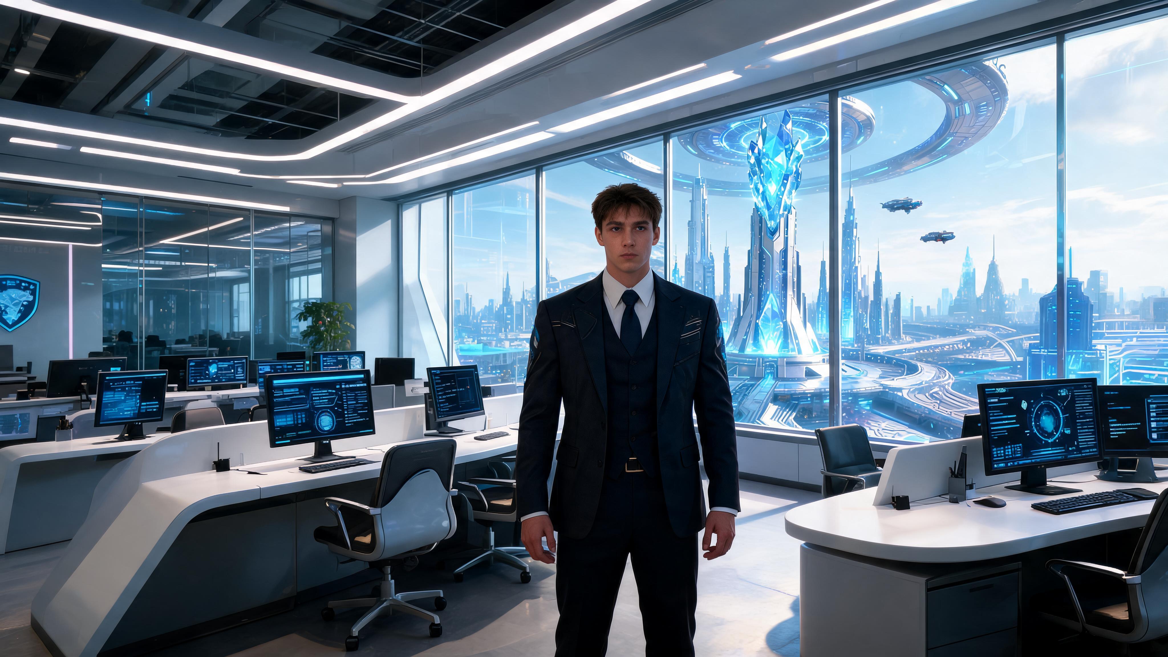 AI generated: Seedream 5 prompt: Create a cinematic scene for a Television Show A L... (Seedream 5 - Concept Art)
