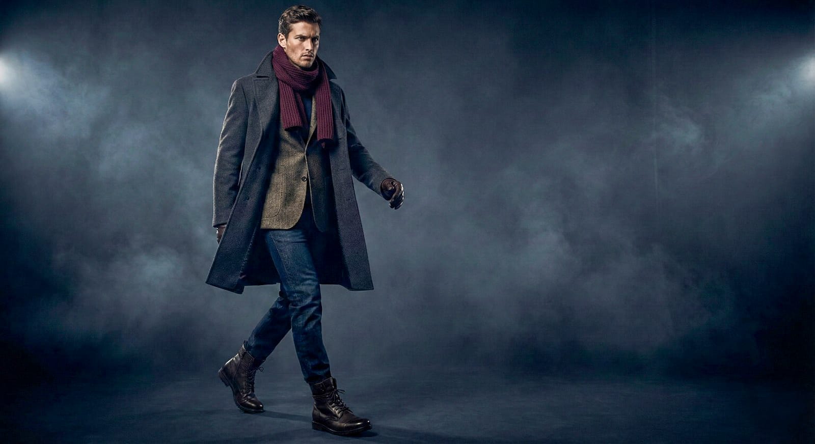 AI generated: Winter Editorial Stride (SXZ Luma - Fashion)