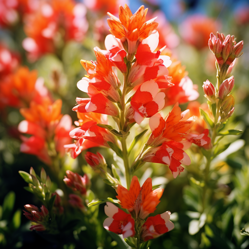 Midjourney prompt: flowers, details, brilliant colors, full sun, Awar... - Midjourney