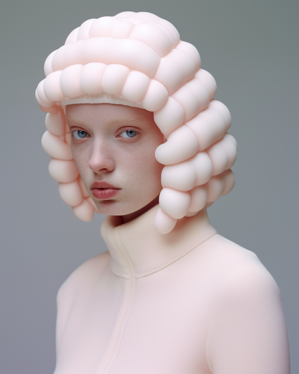AI generated: Midjourney prompt: marshmellow (Midjourney - Portraits)