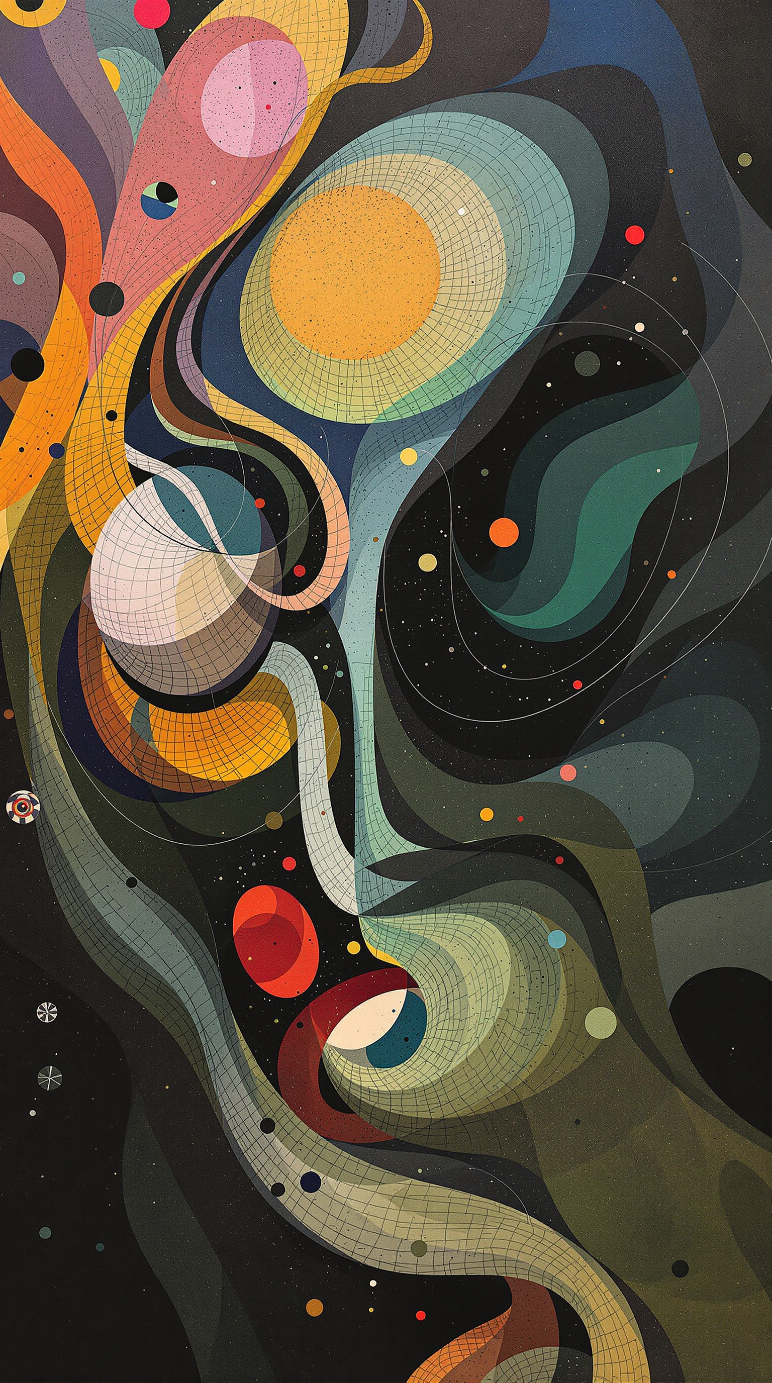 صورة مولدة بالذكاء الاصطناعي: FLUX prompt: simplistic wonder, surrealism, in the style of abs... (نموذج FLUX - فن مفاهيمي)