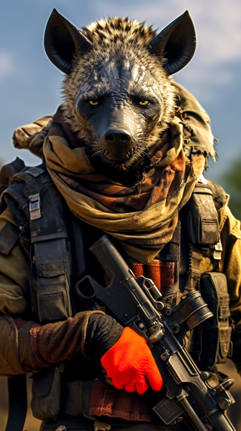 AI generated: Agent Tito "The Snicker" (Midjourney - Concept Art)