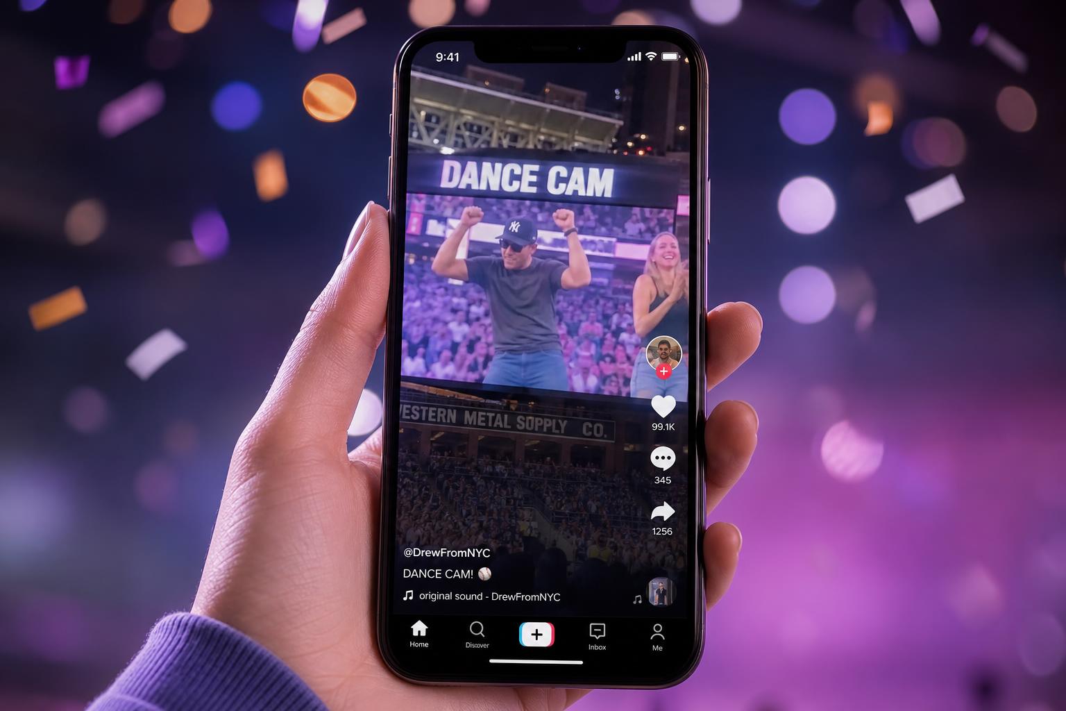 Stadium Dance Cam Moment
