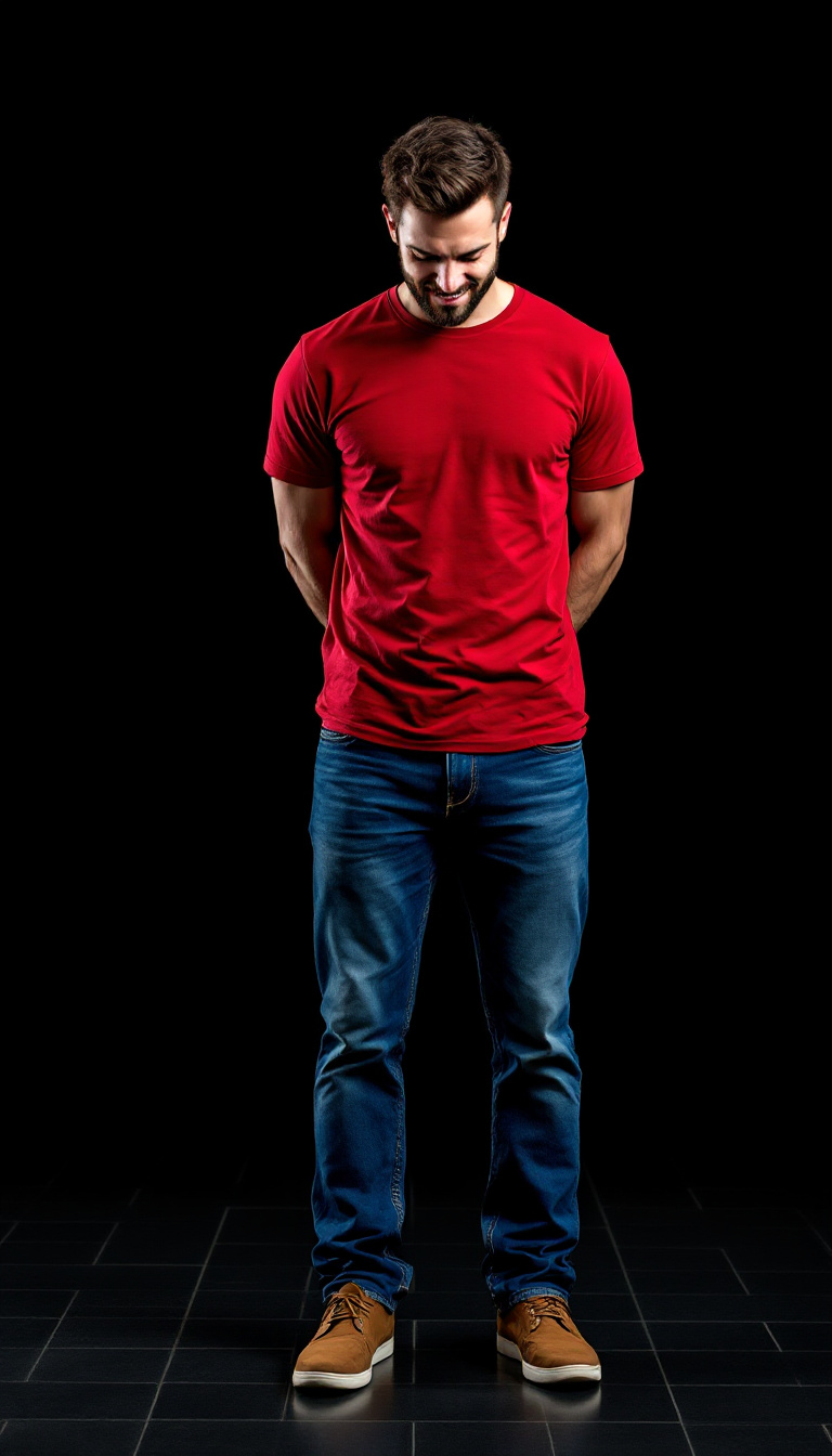 FLUX prompt: photograph of a handsome, happy caucasian man, hea... - FLUX
