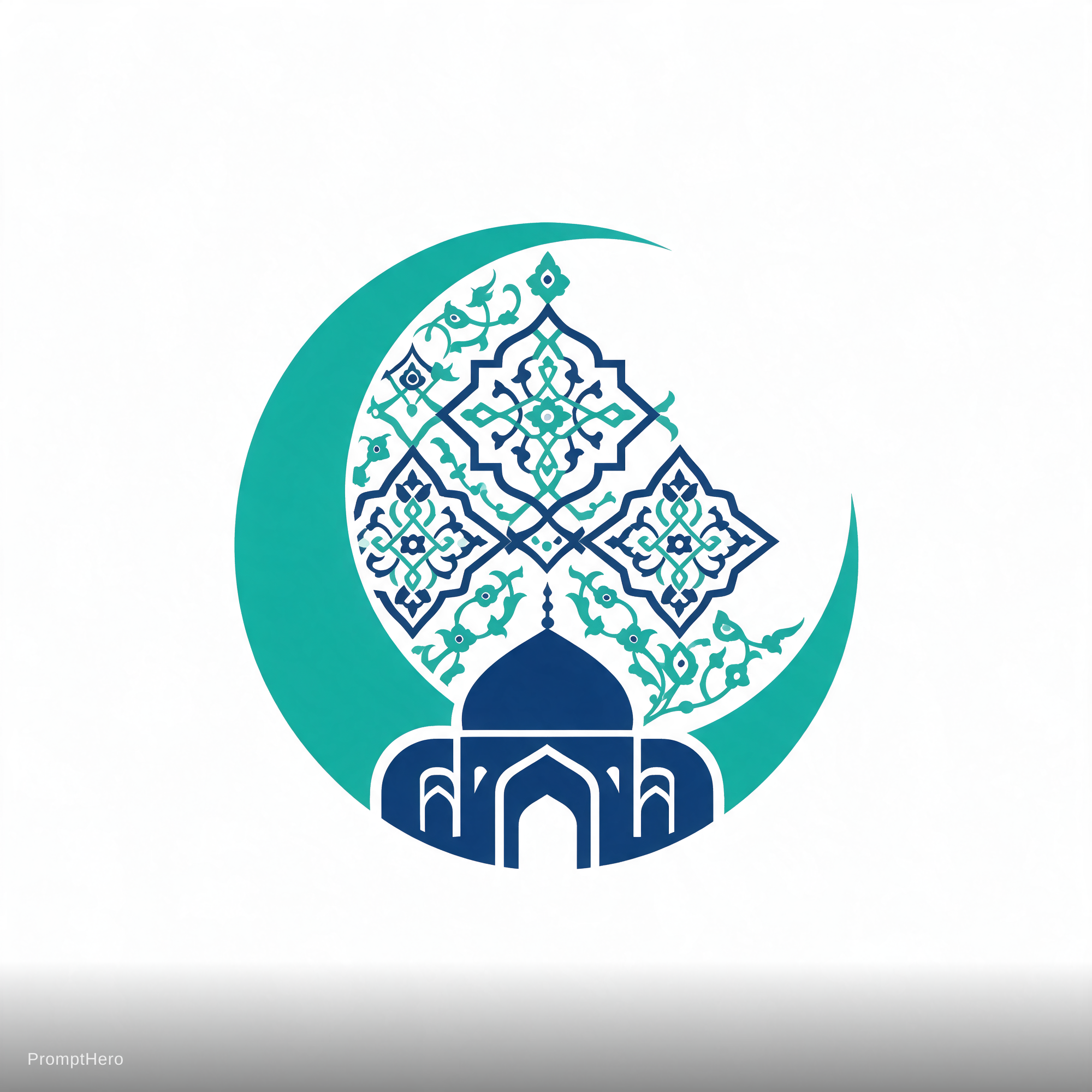 AI generated: Seedream 5 prompt: یه لوگو برای مرکز آفرینش های هنری مسجد (Seedream 5 - Concept Art)