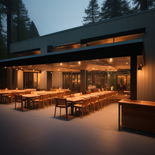 modern minimalist architecture courtyard natural light
