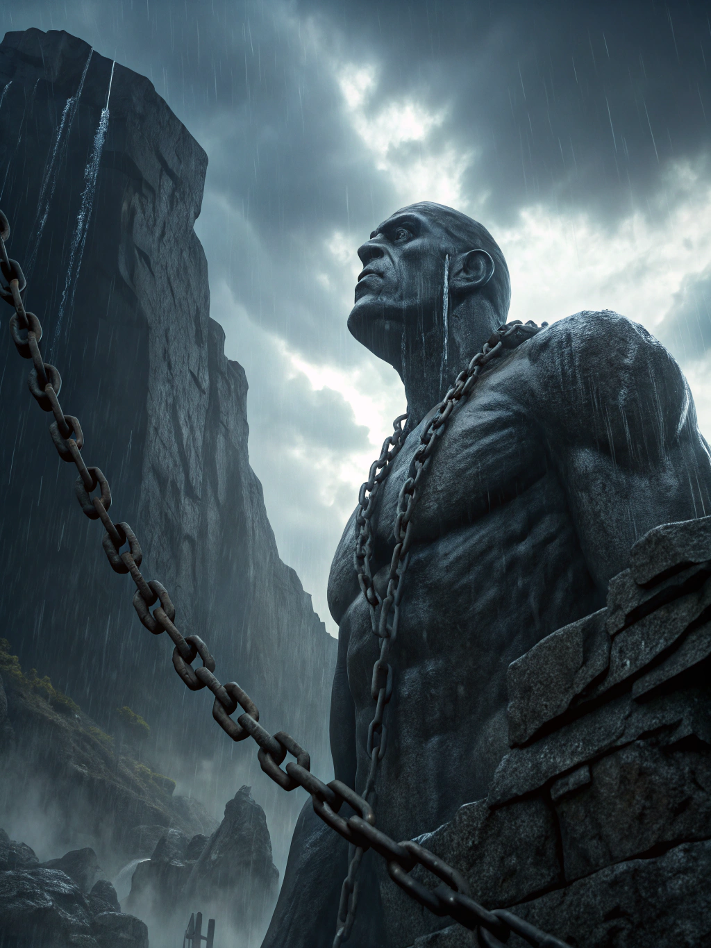 Recraft prompt: Create an emotional dramatic image depict...