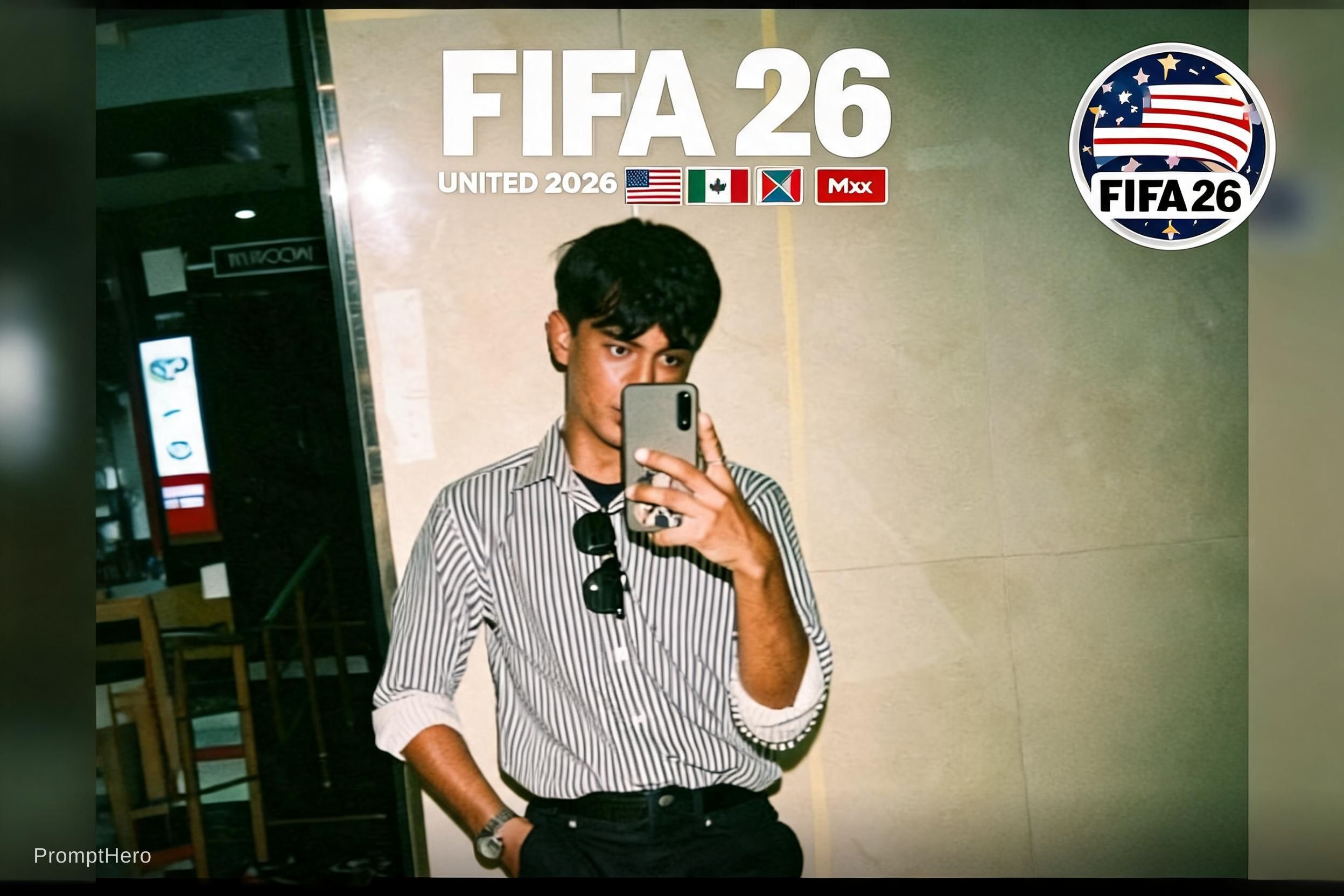 AI generated: Seedream 5 prompt: Make a poster fo fifa 26 (Seedream 5 - Concept Art)