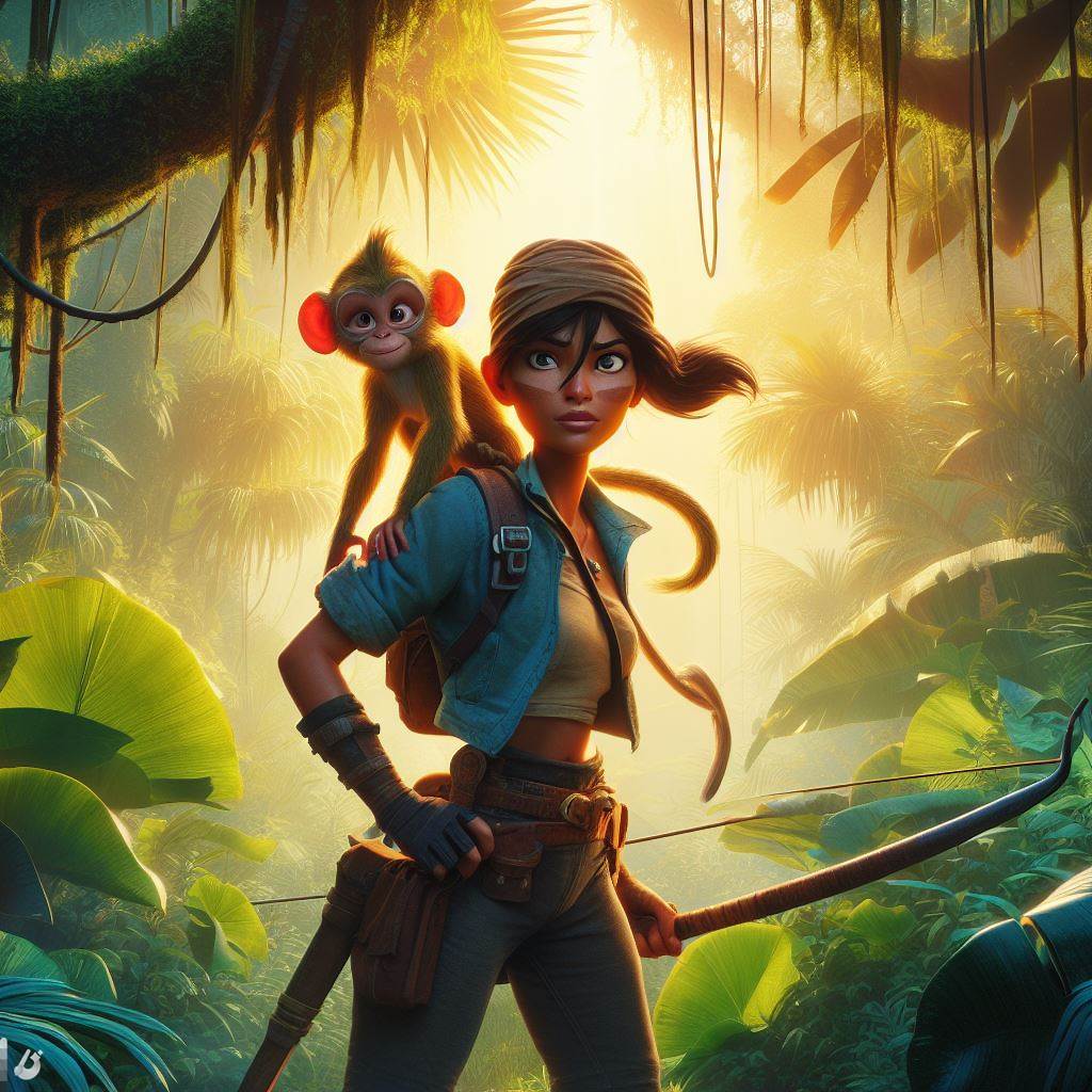 DALL·E prompt: disney pixar style, highly detailed, realistic, st... - DALL·E