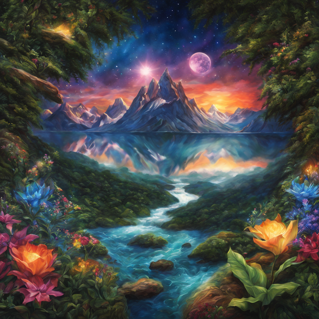 Stable Diffusion prompt: Magical Being, New World, Majest...