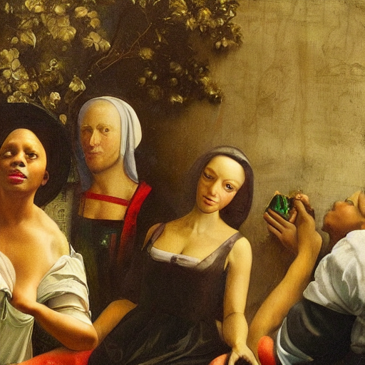 Stable Diffusion prompt: a heveanly renaissance painting ...