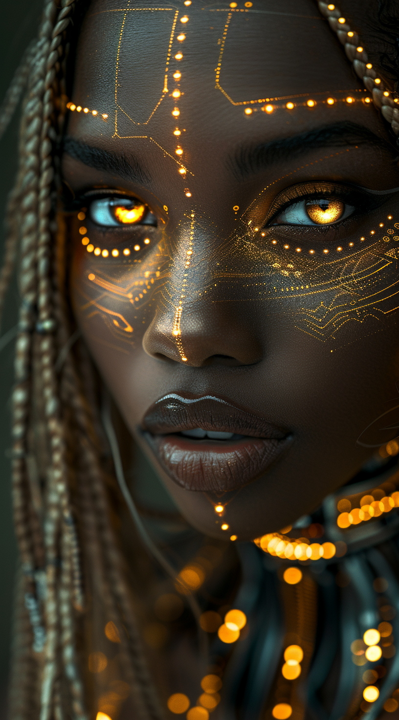 AI generated: Midjourney prompt: L (Midjourney - Portraits)