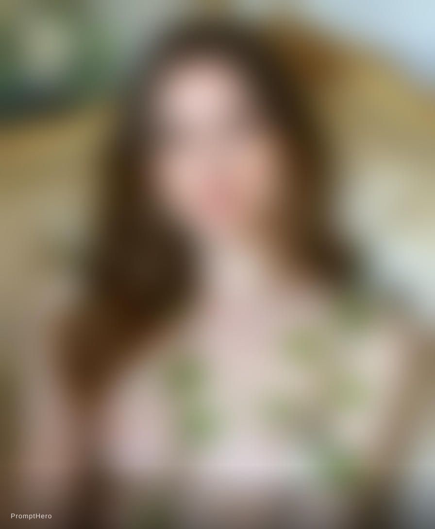 Stable Diffusion prompt: A stunning, ethereal portrait o...