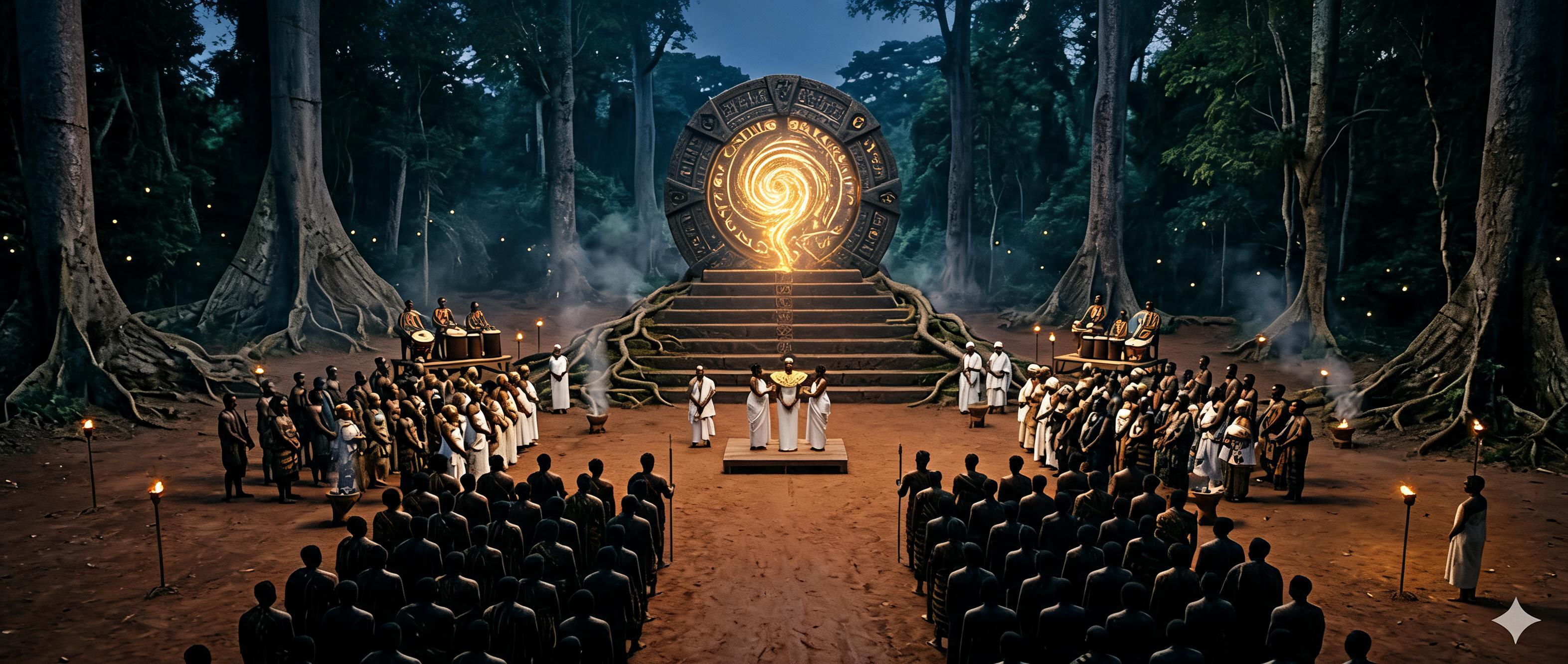 AI generated: Seedream 5 prompt: ### Image Analysis This image is a **cinematic Af... (Seedream 5 - Architecture)
