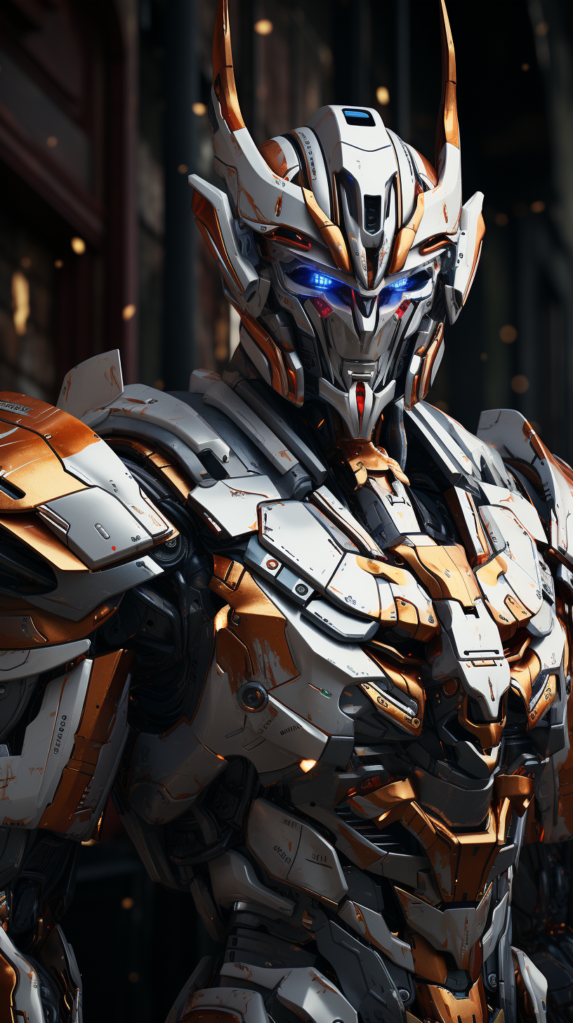 AI generated: Midjourney prompt: transformer Star Saber, Brave Hero of the Universe... (Midjourney - Anime)