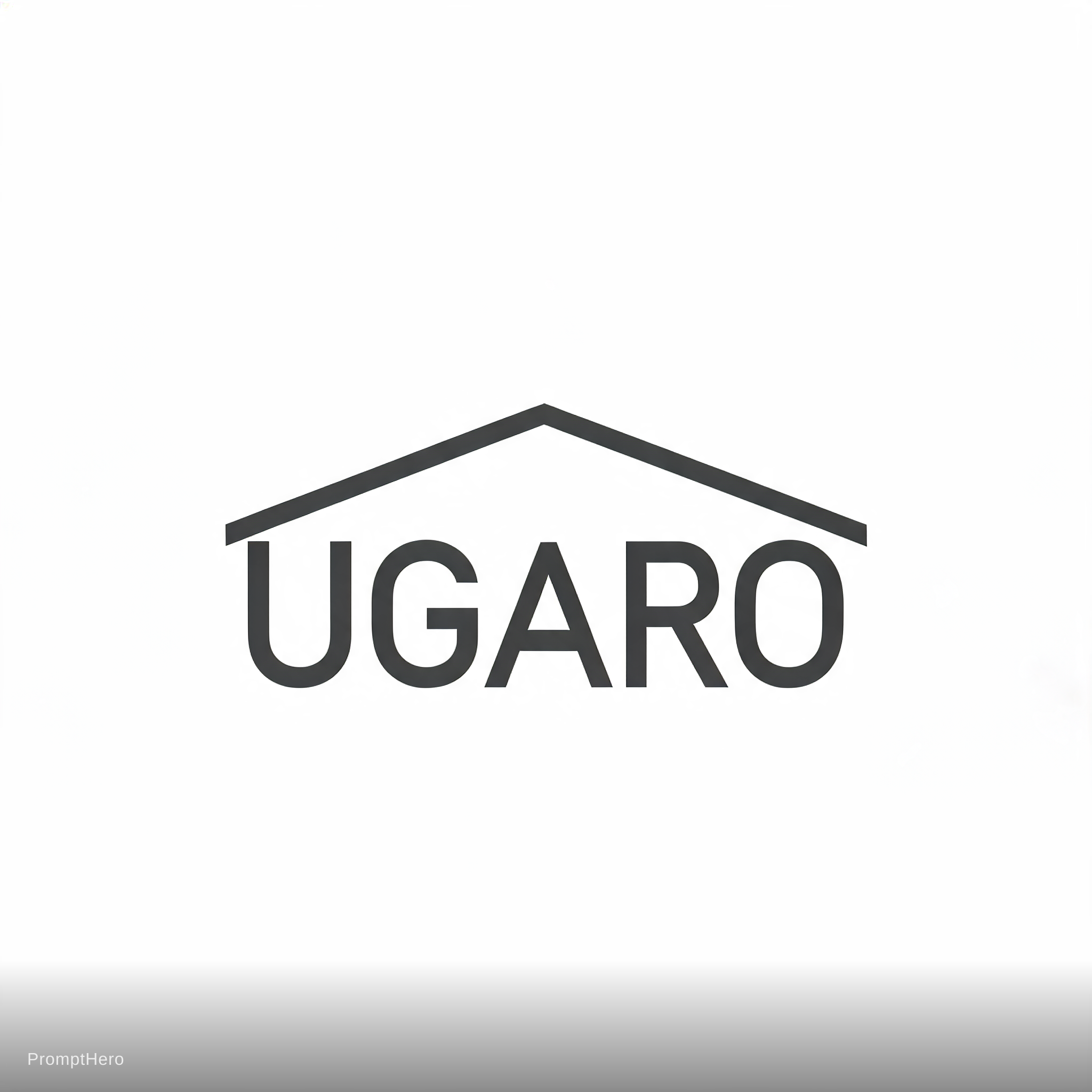 AI generated: Seedream 5 prompt: Logo for real estate company name name ugaro conta... (Seedream 5 - Logos, Icons & Design)