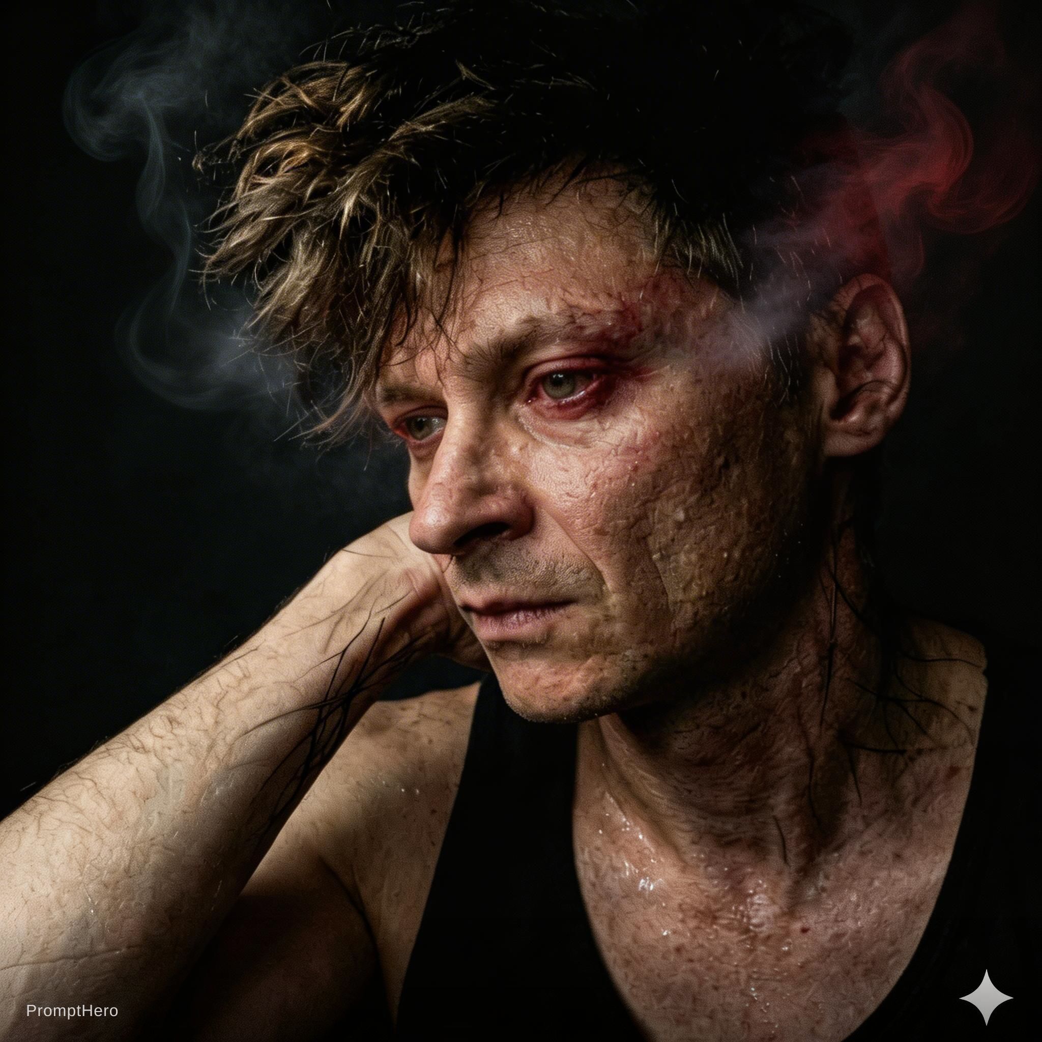 صورة مولدة بالذكاء الاصطناعي: Seedream 5 prompt: Exact same man as in the reference photo, identica... (نموذج Seedream 5 - صور شخصية)