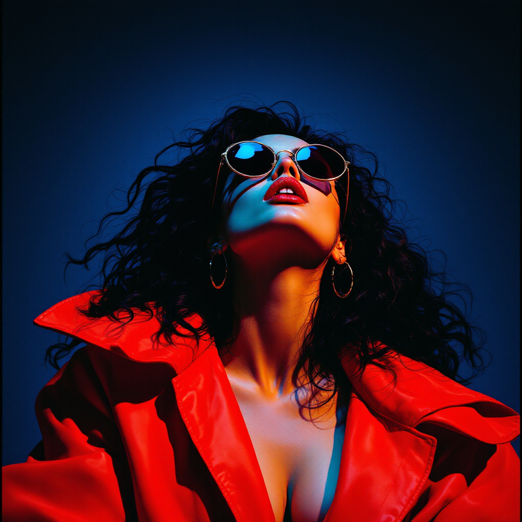 FLUX prompt: Create an intense and evocative portrait in the re... - FLUX