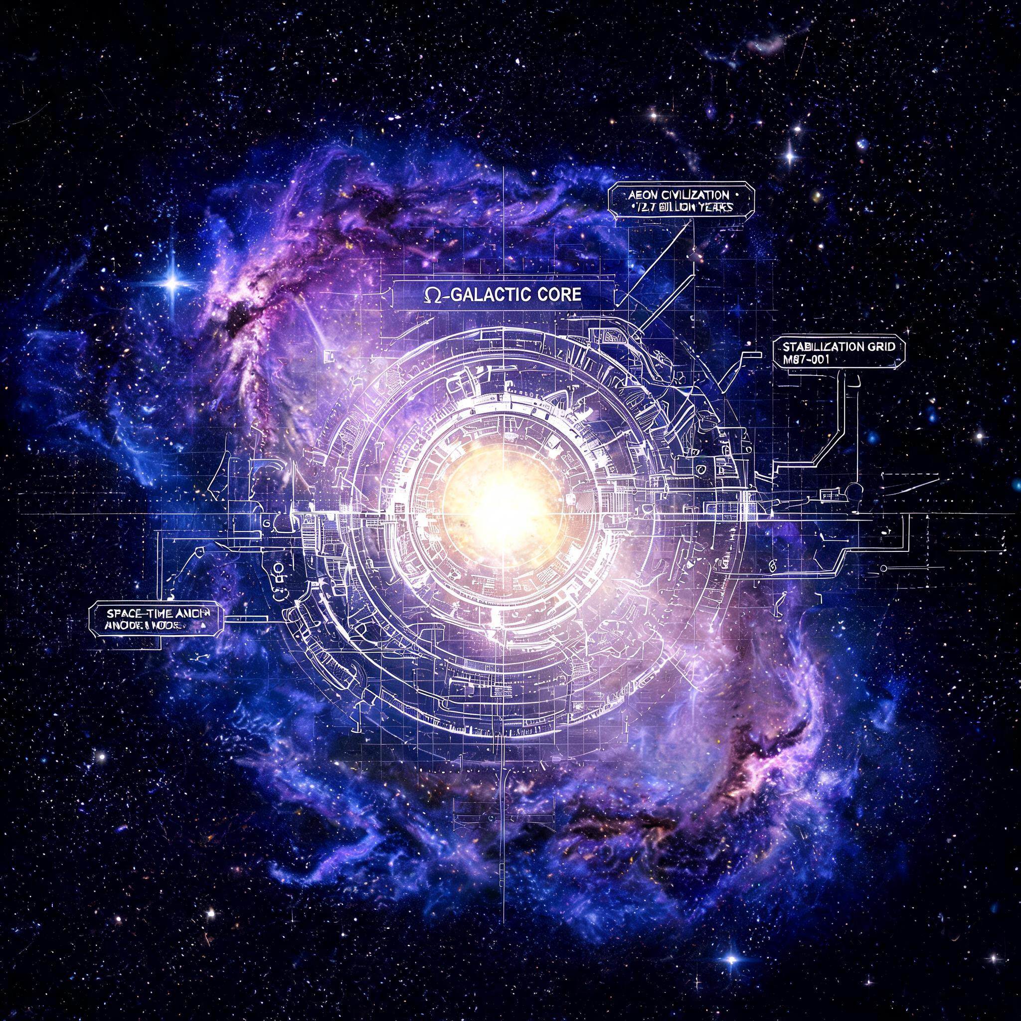 AI generated: Seedream 5 prompt: Incredibly structured technology blueprints form t... (Seedream 5 - Concept Art)