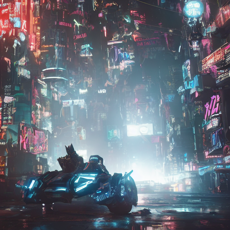 Stable Diffusion prompt: batman with joker| hyper-realist...