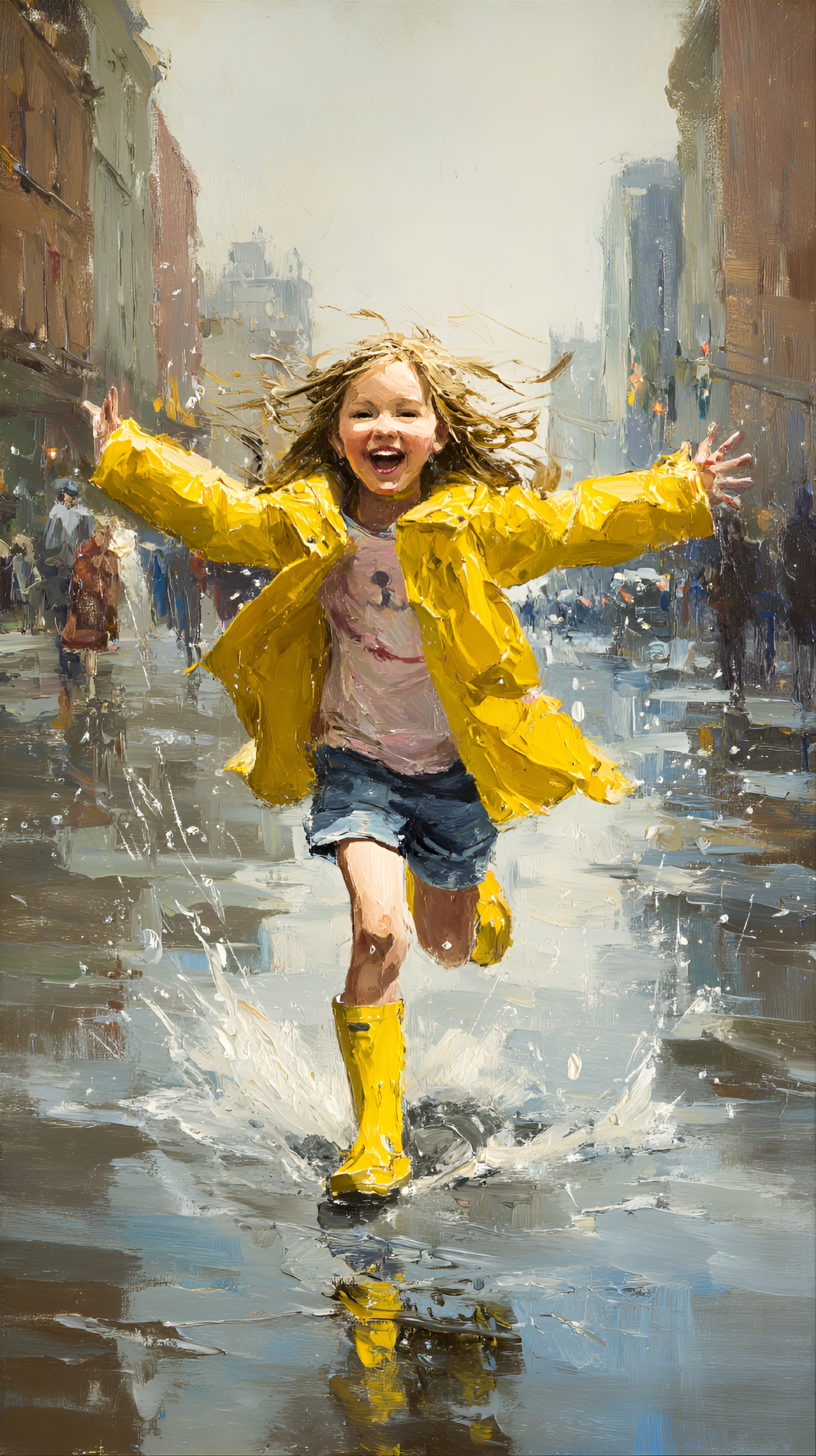 AI generated: Midjourney prompt: young girl, likely 4-6 years old, of light complex... (Midjourney - Portraits)